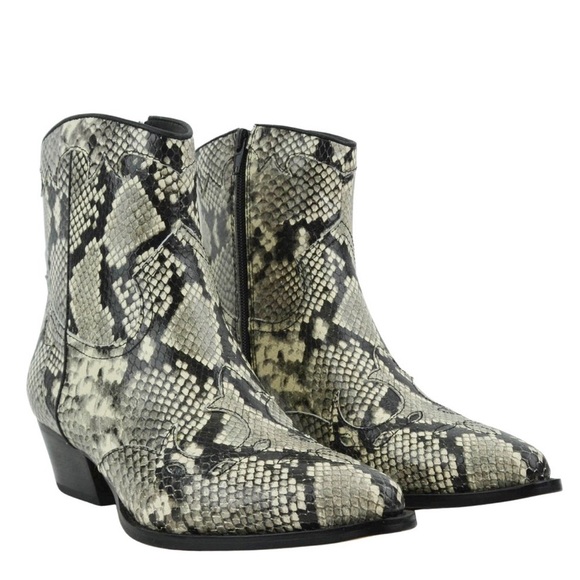 🔥 High End Villa Rouge Snake Cowgirl Boots - Picture 1 of 5